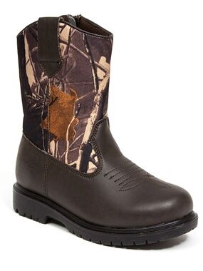 Deer Stags Kids' Tour Waterproof Camouflage Boot